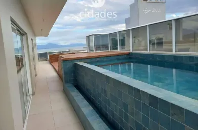 Ótima cobertura com exclusividade e sofisticação em uma mansão suspensa no coração do kobrasol com conforto e segurança .