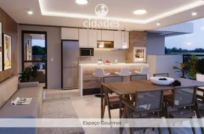 Apartamento 1 quarto na pedra branca próximo a universidade -são josé sc com sala conjugada e garagem