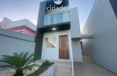 Casa sobrado para aluguel 2 quartos suíte com garagem no bairro potecas, são josé, imóvel novo, pronto para morar