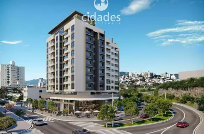 Lançamento no estreito, apartamentos na planta de 1 e 2 dormitórios próximo a ponte hercílio luz junto ao centro