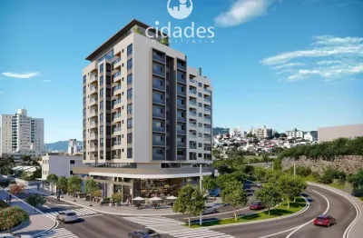 Lançamento no estreito, apartamentos na planta de 1 e 2 dormitórios próximo a ponte hercílio luz junto ao centro