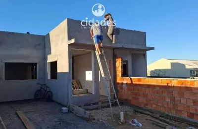 Vendo casa geminada na planta, alto aririú, palhoça