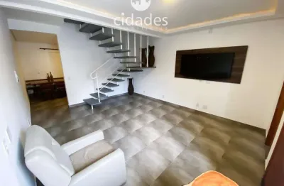 Locação de casa sobrado 2 dormitórios com garagem no rio vermelho, florianópolis