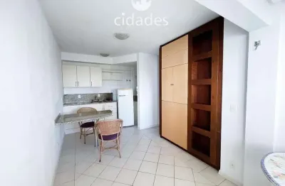 Apartamento mobiliado para venda no centro de florianópolis de 1 quarto com garagem