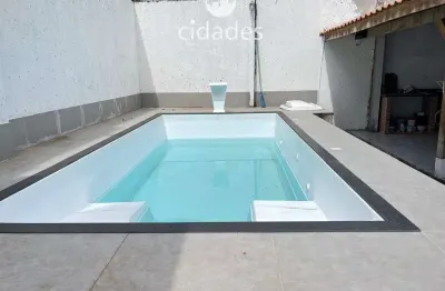 Pronta para morar! casa 3 quartos, suíte, piscina, churrasqueira