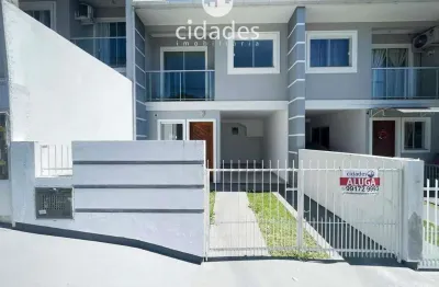 Sobrado para aluguel de 2 quartos com garagem em forquilhas, são josé