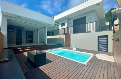 Casa com 3 quartos à venda na rua das macieiras, 100, pedra branca, palhoça por r$ 1.990.000