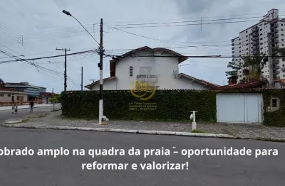 Sobrado para venda em praia grande, solemar, 3 dormitórios, 2 suítes, 3 banheiros, 6 vagas