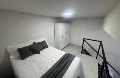 Apartamento 1 quarto para locação em campo grande, vila nossa senhora das graças, 1 dormitório, 1 banheiro, 1 vaga
