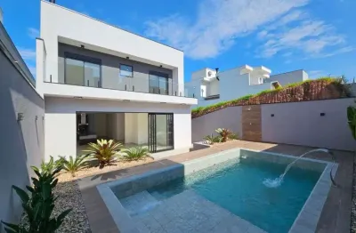 Casa nova a venda no brisas da mata - at: 300,00 m² e ac: 249,00 m² - nova