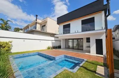 Casa a venda no condomíinio brisas jundiaí - at: 345,00 m² e ac: 279,00 - nova -  3 suítes