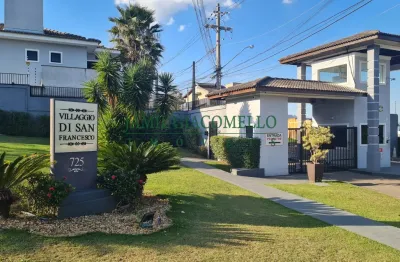 Casa a venda em condomínio em jundiaí - villagio di san francesco - medeiros - at: 160,00 m² e ac: 185,00 m² - lindo sobrado