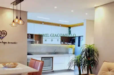 Apartamento a venda em jundiaí - myriad residencial - engordadouro - au: 77,00m² - 3 dorms (1 suíte) 2 vagas - sol da tarde no inverno