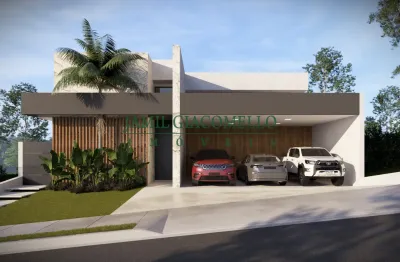 Casa de condomínio em jundiaí - reserva marajoara - at: 630,00 m² e ac: 330,00 m² - casa nova e térrea - previsão de entrega em outubro/2026