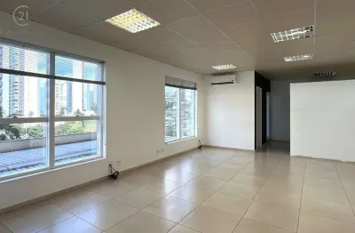 Sala à venda em londrina, gleba palhano, com 104.47 m², torre montello