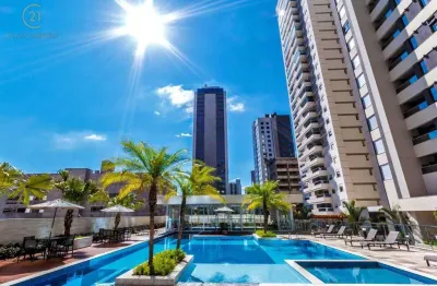 Apartamento à venda em londrina, gleba palhano, com 1 suíte, com 52 m², torre valencia