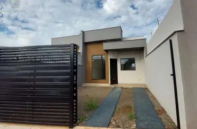 Casa à venda em londrina, residencial abussafe, com 3 quartos, com 83.95 m²