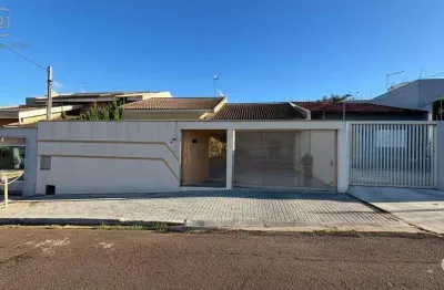 Casa à venda em londrina, jardim burle marx, com 3 quartos, com 130 m²