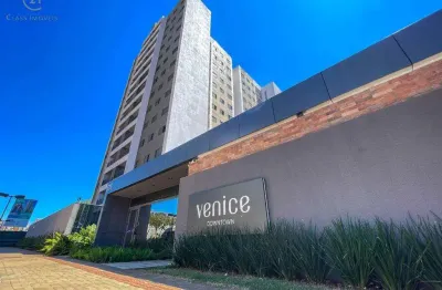 Apartamento à venda em londrina, centro, com 3 quartos, com 64 m², edifício venice downtown