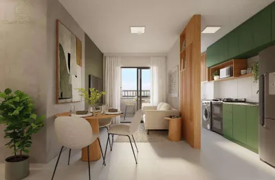 Apartamento à venda em londrina, sabará iii, com 2 quartos, com 46 m², residencial linz