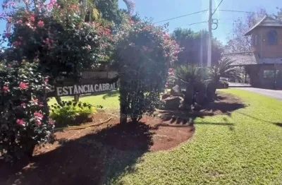 Chácara à venda em cambé, estância cabral, com 1 quarto, com 2000 m², estancia cabral