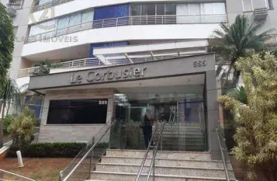 Apartamento à venda em londrina, gleba palhano, com 3 quartos, com 122 m², le corbusier