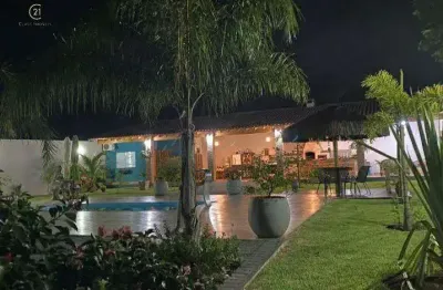 Chácara à venda em alvorada do sul, centro, com 2 quartos, com 264 m², riviera do poente