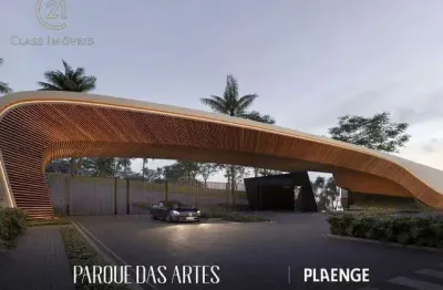 Terreno à venda em londrina, esperança, com 423.1 m², parque das artes ateliê