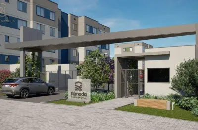 Apartamento à venda em londrina, jardim maria celina, com 2 quartos, com 40 m², residencial almada