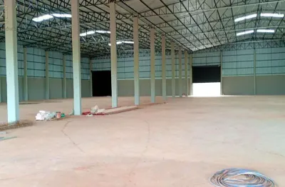Barracão para alugar em londrina, estância dlaville, com 1500 m²