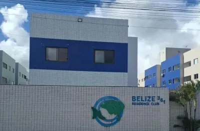 Apartamento à venda em joão pessoa-pb, bairro gramame: 2 quartos, 1 suíte, 1 sala, 1 banheiro, 1 vaga de garagem, 55m².