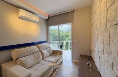 Apartamento mobiliado de 2 dormitórios á venda - bairro vila nova