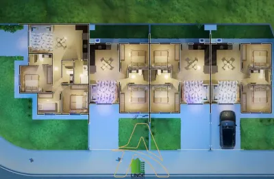 Casa com 2 quartos à venda no Velha Central, Blumenau 