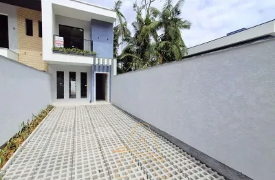 Sobrado novo à venda no bairro testo salto – piscina e 02 suítes