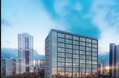 Repasse excelente flat em construção localizado em casa forte, com 30,89m² de área útil.