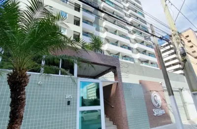 Apto com varanda • 1q • 44 m² • lazer completo • ~250 m da praia  ponta verde • porteira fechada