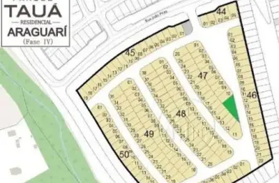 Terreno à venda no condomínio parque tauá - araguari – londrina/pr