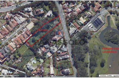 Terreno à venda na Rua Mateus Leme, 5327, São Lourenço, Curitiba