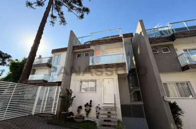 Sobrado em condomínio para venda em curitiba, uberaba, 3 dormitórios, 1 suíte, 4 banheiros, 3 vagas