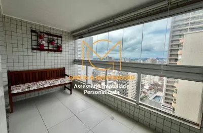 Apartamento mobiliado com 1 dormitório (1 suíte) e 1 vaga - aviação - praia grande - sp