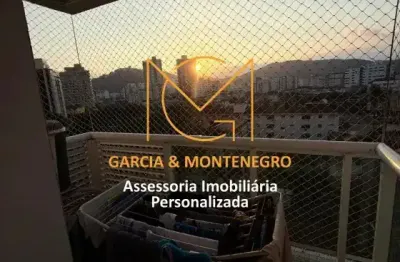 Apartamento 2 dormitórios (1 suíte) 2 vagas - gonzaga - santos - sp