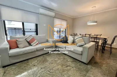 Apartamento mobiliado 3 dormitórios (1 suíte) e 1 vaga - pompeia - santos - sp