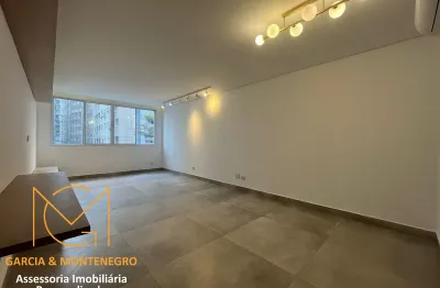 Apartamento frente a praia com 3 dormitórios (1 suíte) 1 vaga - gonzaga - santos - sp