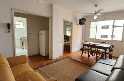 Apartamento com 1 quarto à venda na rua monteiro lobato, 6, josé menino, santos, 64 m2 por r$ 290.000