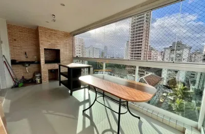 Apartamento com 3 quartos para alugar na rua doutor egydio martins, 151, ponta da praia, santos, 130 m2 por r$ 9.500