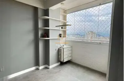 27º andar: sala comercial 55m² pronta no helbor vila rica! vista panorâmica exclusiva - santos