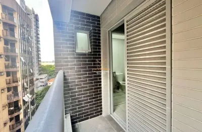 Apartamento 2 dormitórios (2 suítes) 1 vaga demarcada com ponto de energi - aparecida - santos - s/p