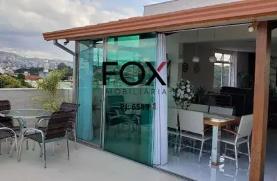 Cobertura com 3 quartos à venda na vicente risola, 511, santa inês, belo horizonte por r$ 798.000