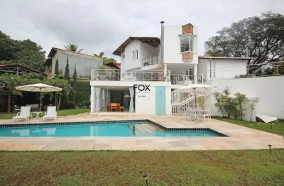 Casa em condomínio fechado com 5 quartos à venda na alameda perimetral das orquídeas, 310, bosque residencial do jambreiro, nova lima por r$ 2.900.000