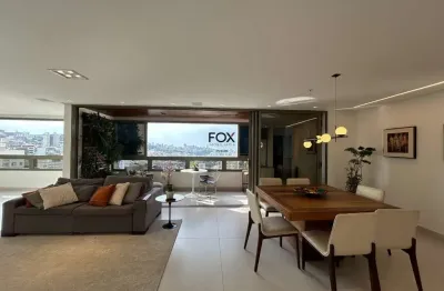 Apartamento com 4 quartos à venda na sobral, 125, santa lúcia, belo horizonte por r$ 3.250.000
